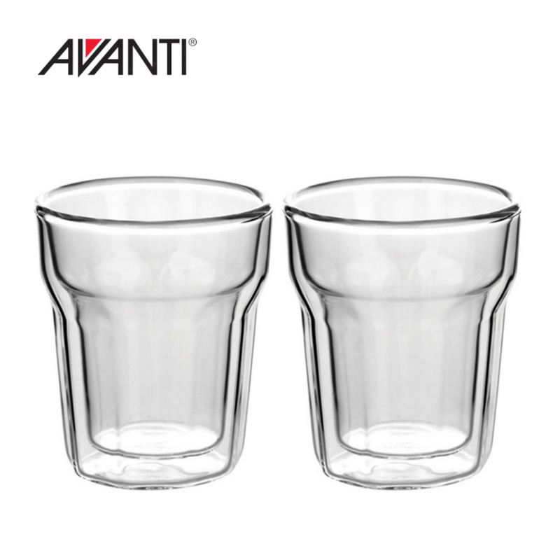 Avanti Nove Twin Wall Glass 100ml 2pk