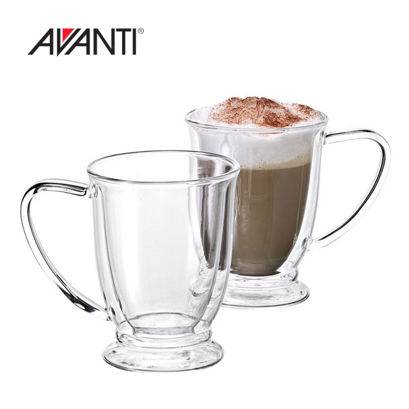 Avanti Twin Glass Wall Oko 250ml 2pk