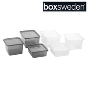 15L clear storage container with lid attached – thumbnail