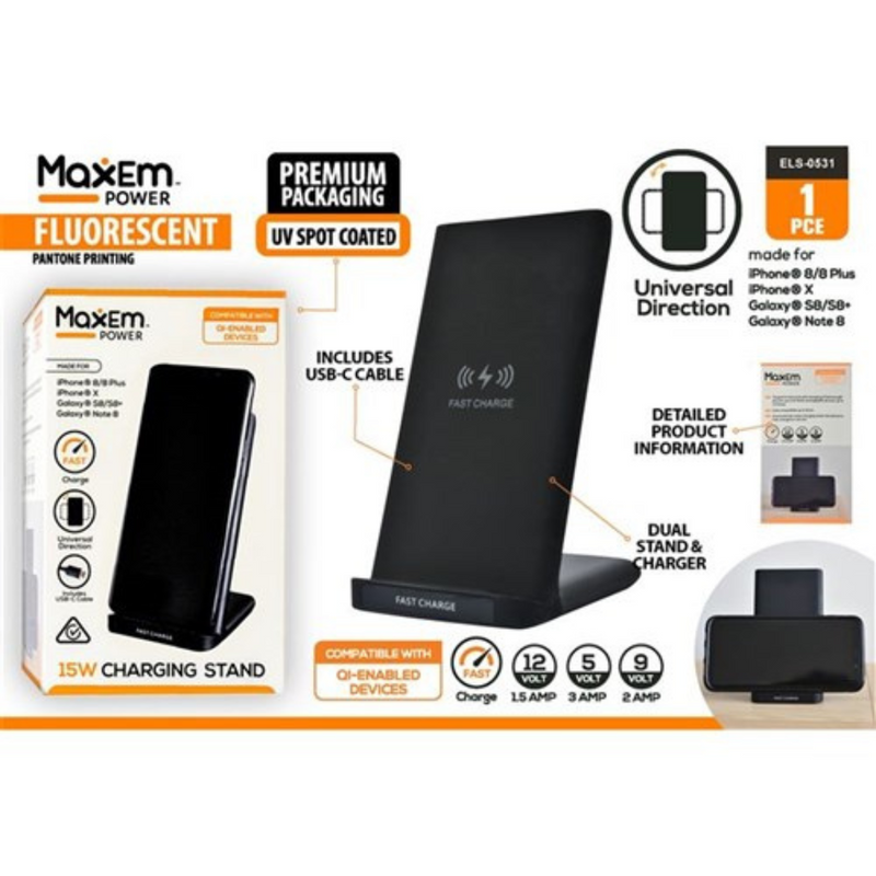 Ronis 15W Wireless Charging Stand