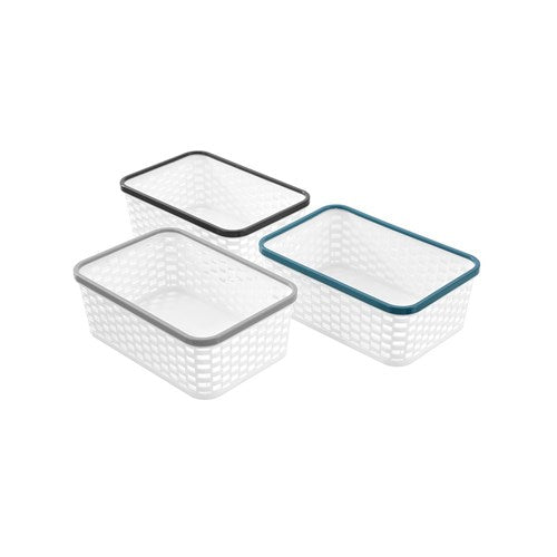 small brik basket in assorted colours