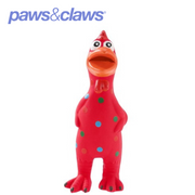 Squeaky Chicken Rubber Latex Pet Toy 2 Asstd 24x10x7cm – thumbnail