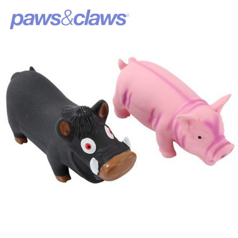 Squeaky Pig Rubber Latex Pet Toy 22cm