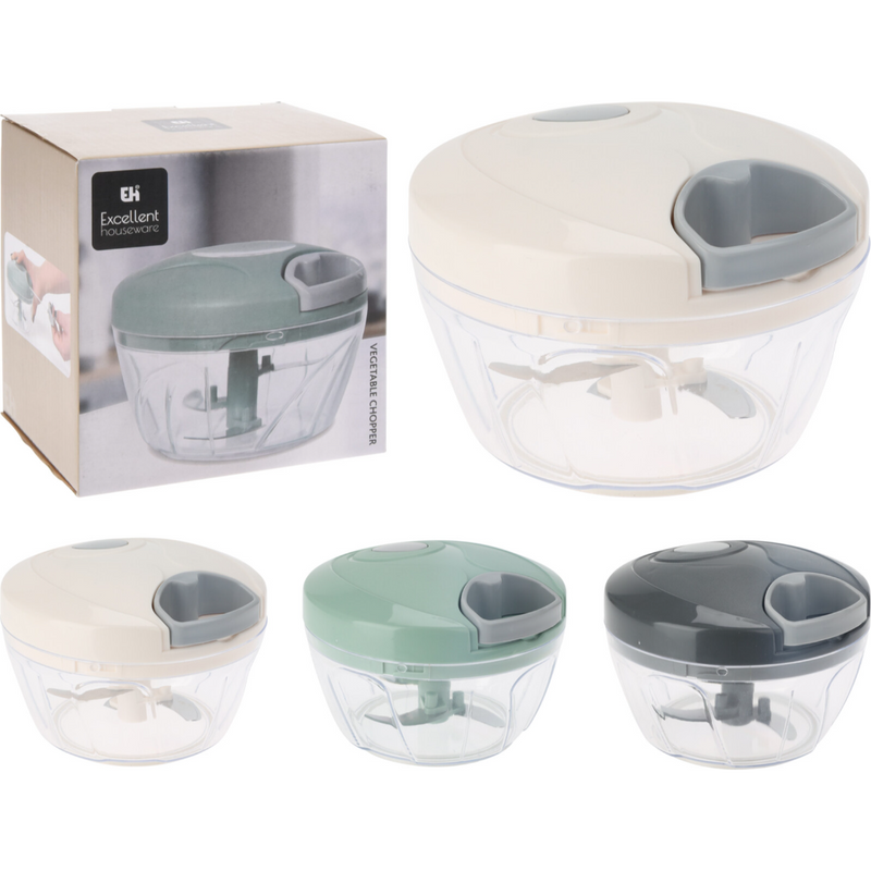 13 x 9cm vegetable cutter in 3 assorted styles