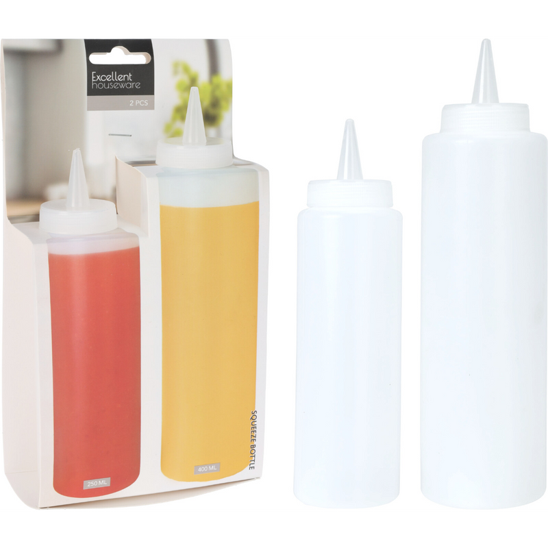 2 piece 250ml garnish bottle set