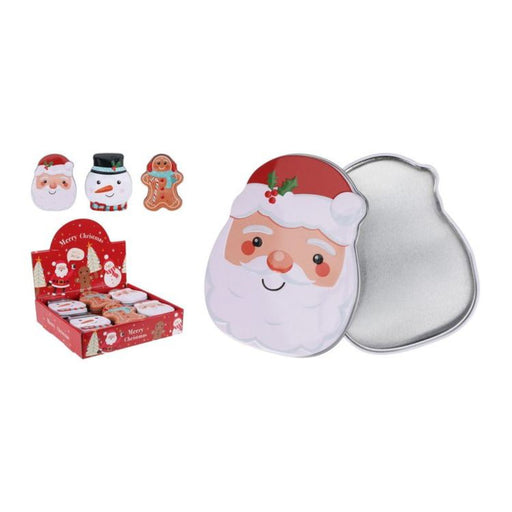 Ronis Christmas Storage Tin 3 Assorted
