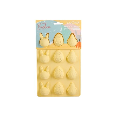 Silicone chocolate mould festive shapes