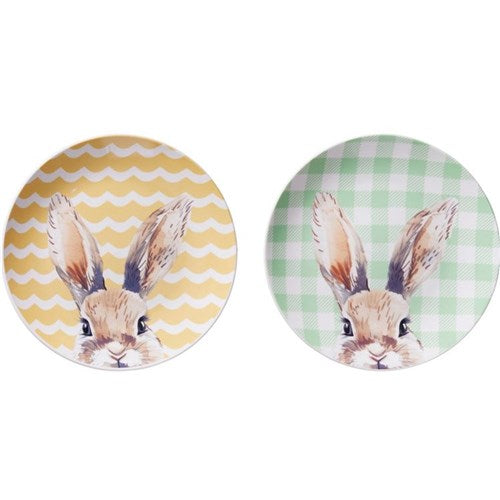 Porcelain dessert plate with Easter design