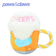 Plush Beer Pet Toy 18x18cm