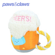 Plush Beer Pet Toy 18x18cm