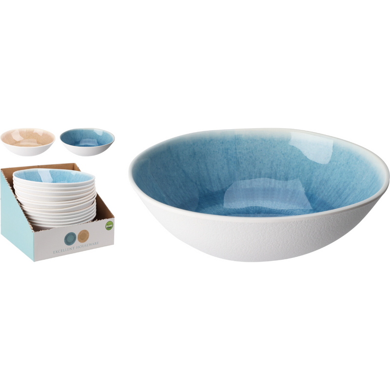 assorted melamine serving bowl in 2 designs