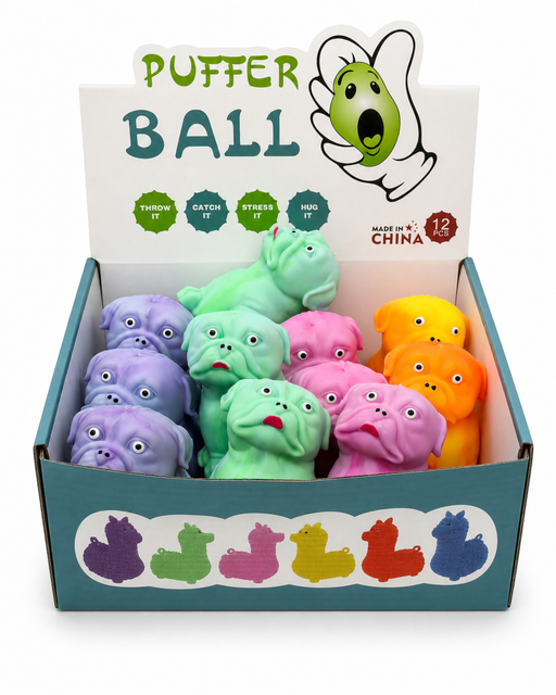 Dog Squishy Toys Assorted