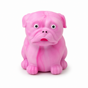 Dog Squishy Toys Pink – thumbnail
