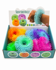 Squishy band bracelet in four assorted colours – thumbnail