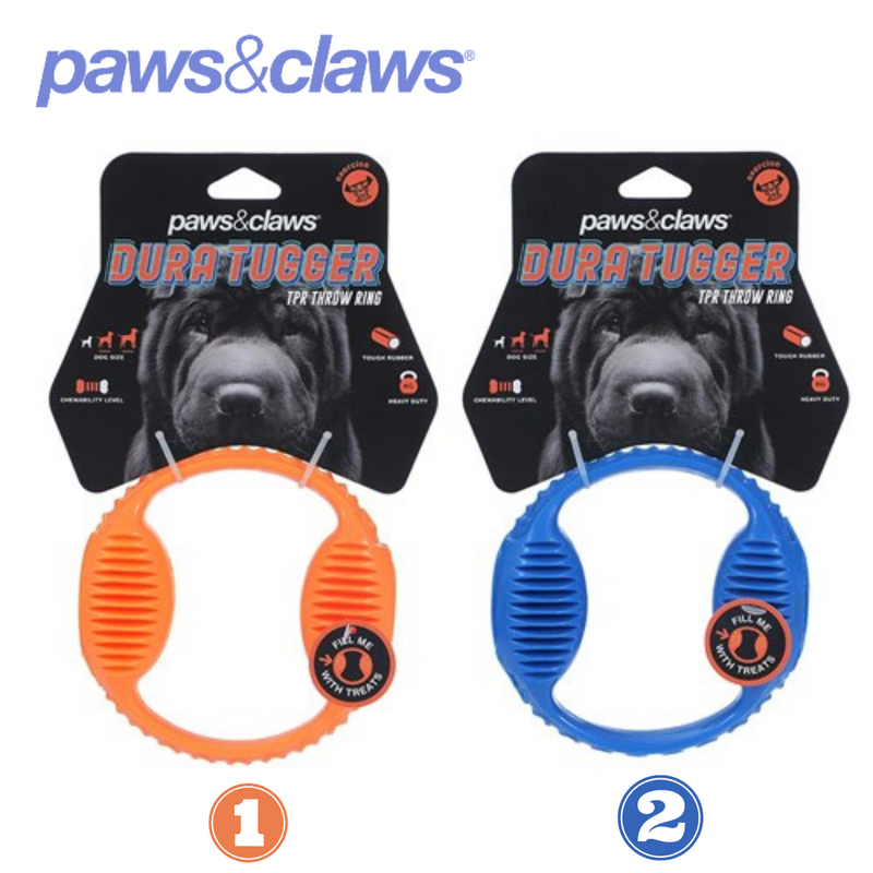 Dura Tugger TPR Throw Ring 2 Asstd Cols 13.5cm