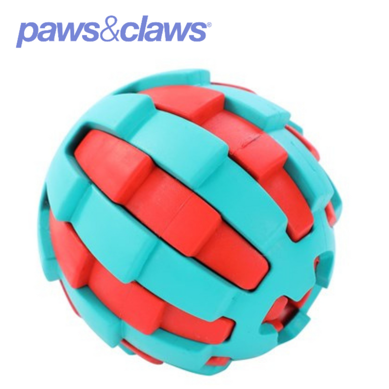 Denta Chews Rubber Enrichment Ball 6.7x6.5x6.5cm