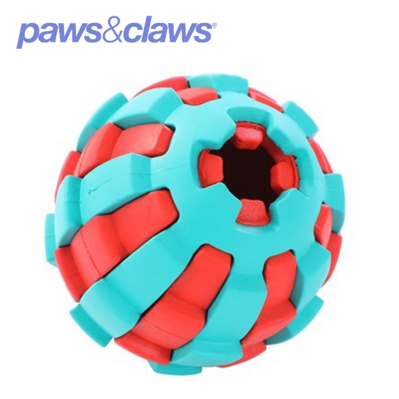 Denta Chews Rubber Enrichment Ball 6.7x6.5x6.5cm