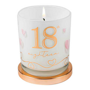 Ronis 18th Candle Vanilla 45hr Burn Time 9x8cm – thumbnail