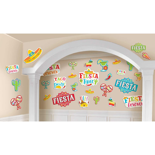 Fiesta party cutouts value pack