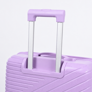 Suitcase PP Square Taro Purple Set 3a – thumbnail
