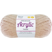 Acrylic Yarn Solid Hazelnut 100g 189m