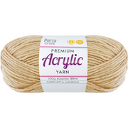 Acrylic Yarn Solid Almond 100g 189m