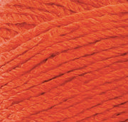 Acrylic Yarn Solid Pumpkin 100g 189m – thumbnail