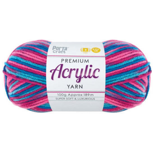 Acrylic Yarn Multi Enchantment 100g 189m