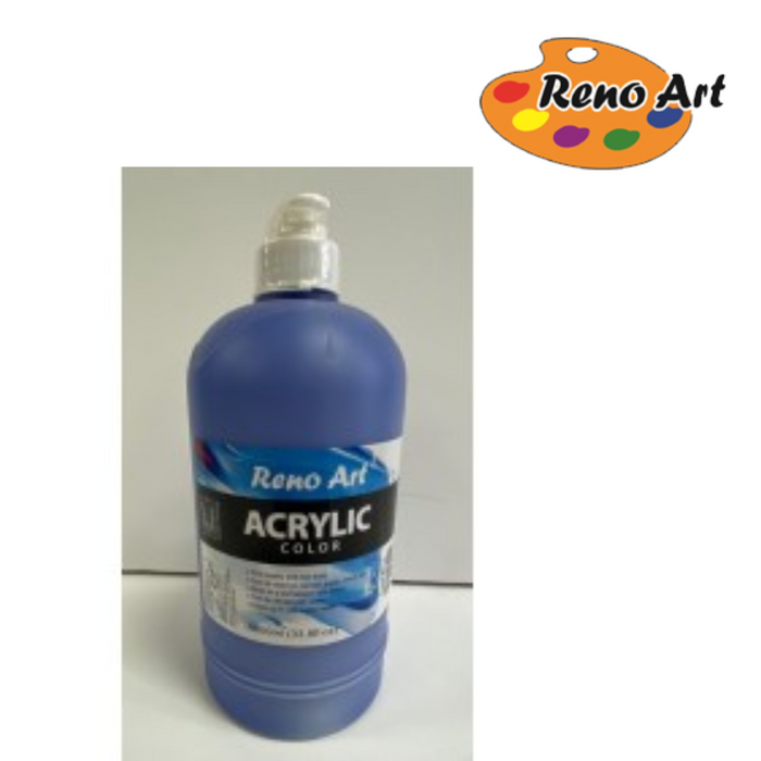 1L Acyrlic paint with pump Cool Blue