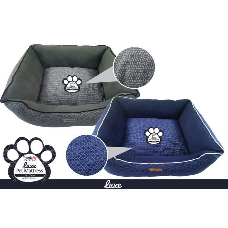 Pet Bed Luxe 70x60cmx25cm