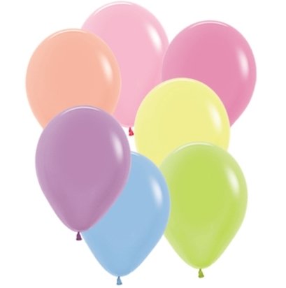 Sempertex neon assorted latex balloons 30cm