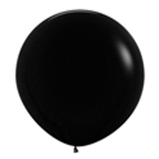 Sempertex 90cm fashion black balloons