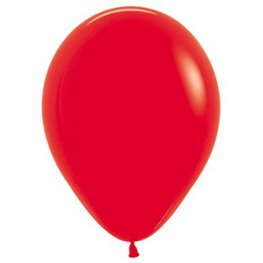 Sempertex Happy Valentines Day & Hearts Red Latex Balloons 30cm 12pk