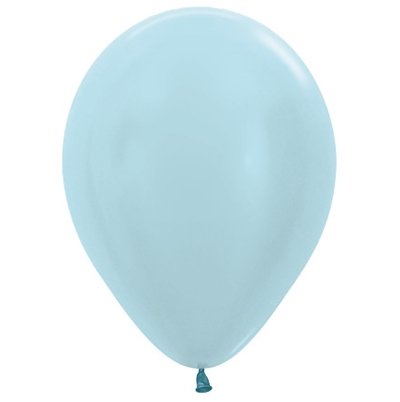 Satin Pearl Blue Sempertex balloons