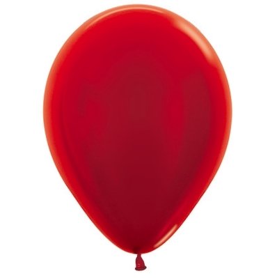 Metallic Red Sempertex latex balloons