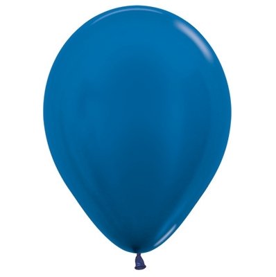 Metallic Blue Sempertex latex balloons