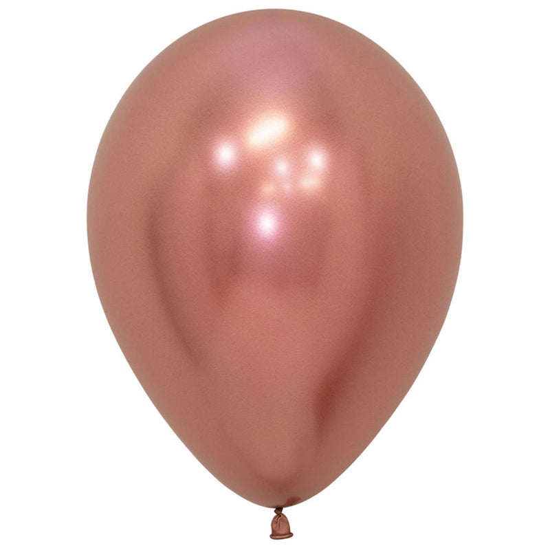 Metallic Reflex Rose Gold Sempertex balloons