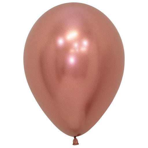 Metallic Reflex Rose Gold Sempertex balloons