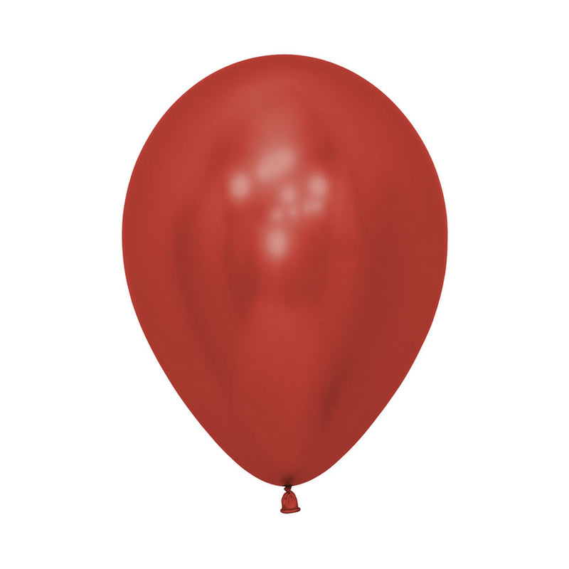 Crystal Reflex Red Sempertex balloons