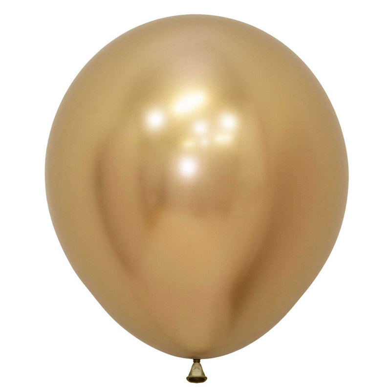 Metallic Reflex Gold Sempertex latex balloons