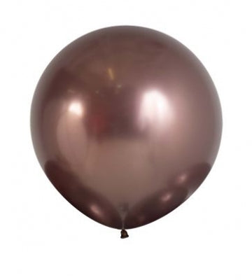 Sempertex Metallic Reflex Truffle Latex Balloons 60cm 3PK