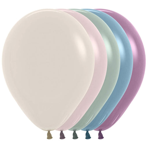 Pastel Dusk assorted Sempertex balloons