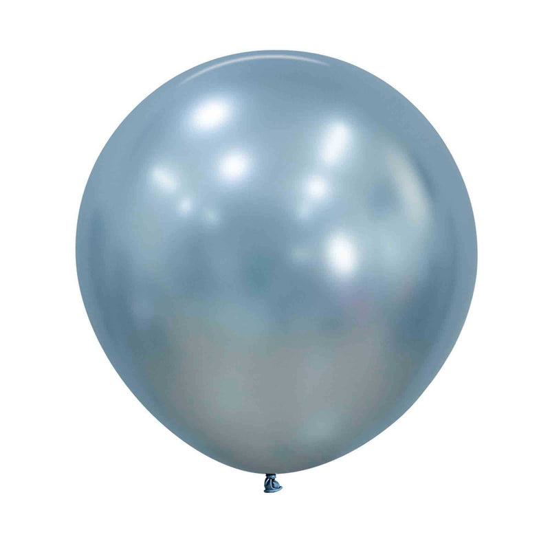 Silk Arctic Blue Sempertex 60cm latex balloons