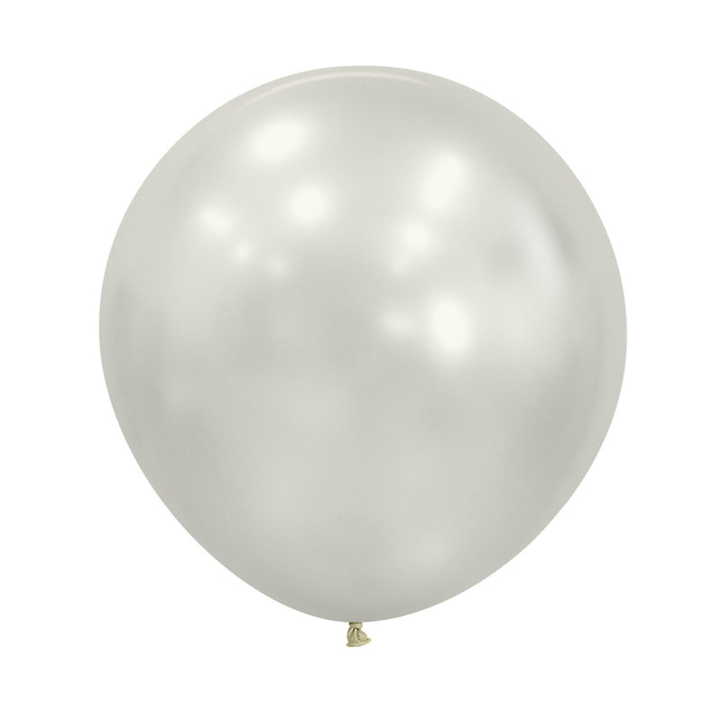 Silk Oyster White Sempertex balloons