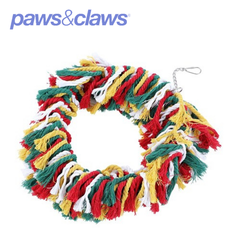 Parrot Rope Ring Toy 44x30cm