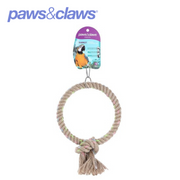 Parrot Jute Ring Toy Med 20cm
