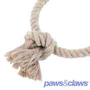 Parrot Jute Ring Toy Med 20cm