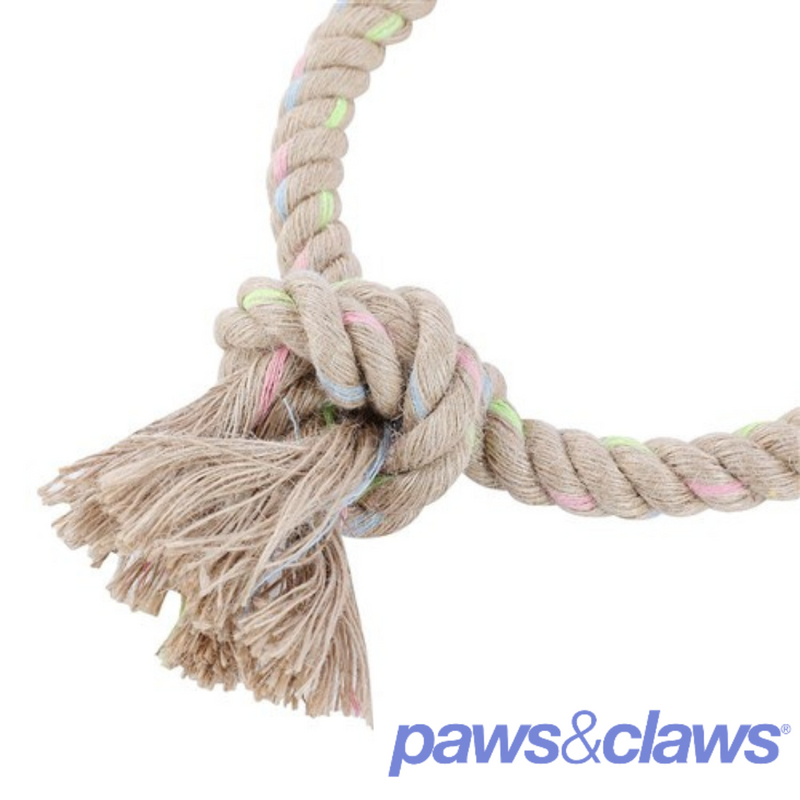 Parrot Jute Ring Toy Med 20cm
