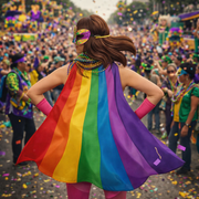 Rainbow Cape 150Cm – thumbnail