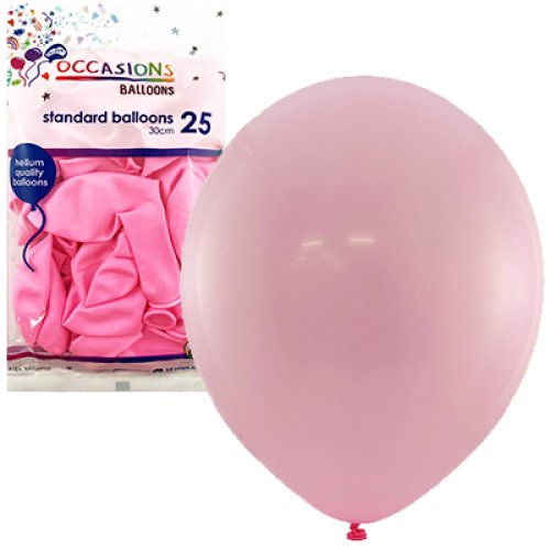 Light pink latex balloons